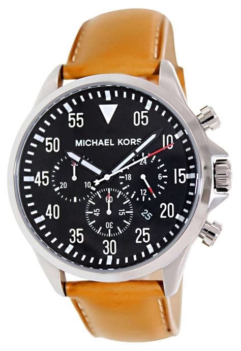 amazon michael kors black watch|Michael Kors black chronograph watch.